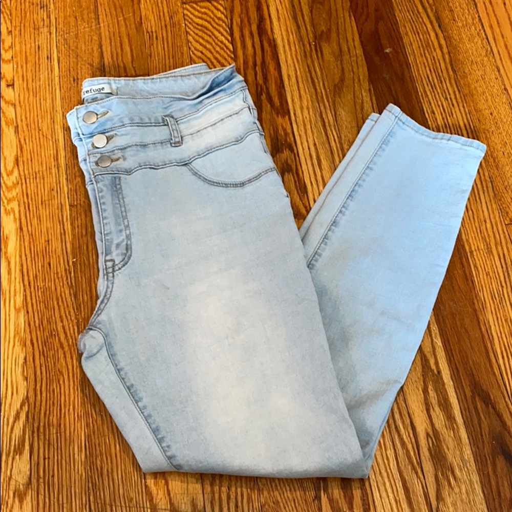 Light blue jeans